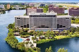 Parking atHilton Miami Airport Blue Lagoon near