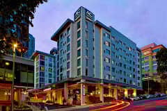 Parking atAC Hotel by Marriott Seattle Bellevue Downtown near Port of Seattle Cruise Parking