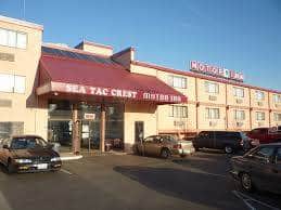 Parking atSEA-TAC Crest Motel near