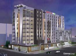 Parking atHampton Home 2 Suites Channel District near Port of Tampa Cruise
