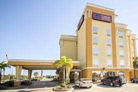 Parking atMCO Comfort Suites near